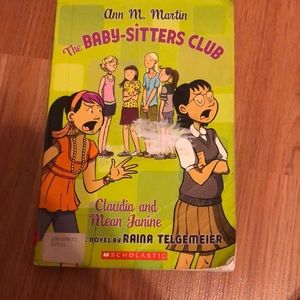 The baby sitters club Claudia and mean Janine